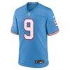 Steve McNair Tennessee Titans Nike Retired Player Alternate Game Jersey - Light Blue - Side View