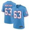 Mike Munchak Tennessee Titans Nike Retired Player Alternate Game Jersey - - Front View