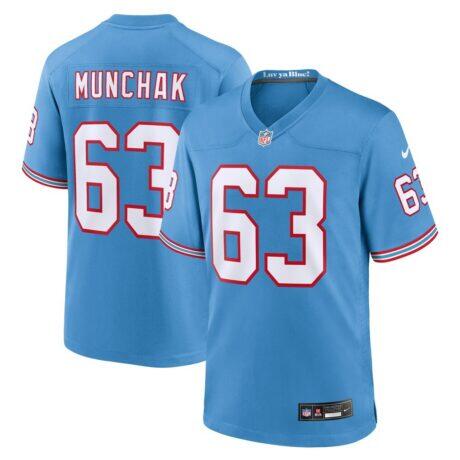 Mike Munchak Tennessee Titans Nike Retired Player Alternate Game Jersey - - Front View