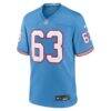 Mike Munchak Tennessee Titans Nike Retired Player Alternate Game Jersey - - Side View