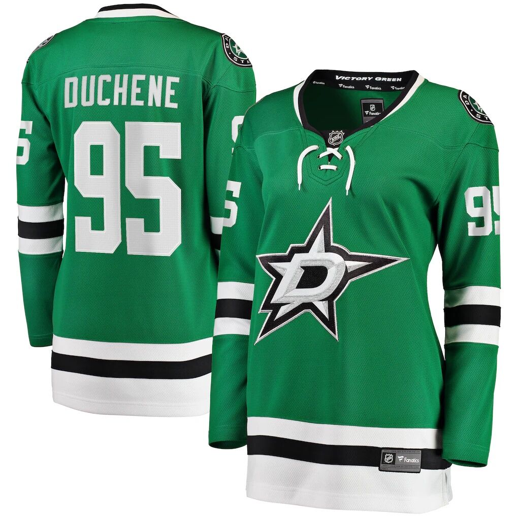 Matt Duchene Dallas Stars Fashion7 Women's Home Breakaway Player Jersey - Kelly Green