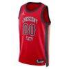 New Orleans Pelicans Jordan Brand Unisex Swingman Custom Jersey - Red - - Side View