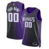 Sacramento Kings Jordan Brand Unisex Swingman Custom Jersey - Purple - Front View