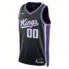 Sacramento Kings Nike Unisex Swingman Custom Jersey - Black - Side View
