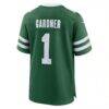 Ahmad Sauce Gardner New York Jets Nike Game Jersey - - Detail View