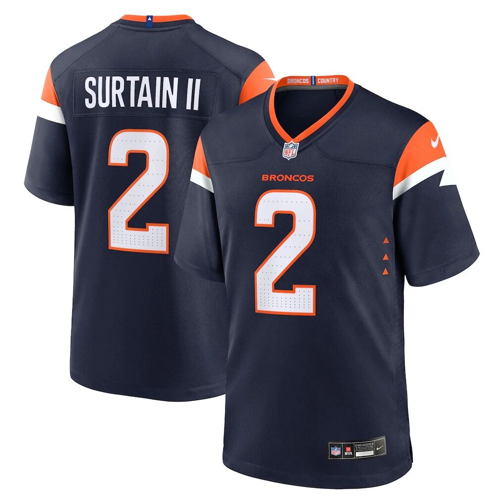 Patrick Surtain II Denver Broncos Nike Alternate Game Jersey