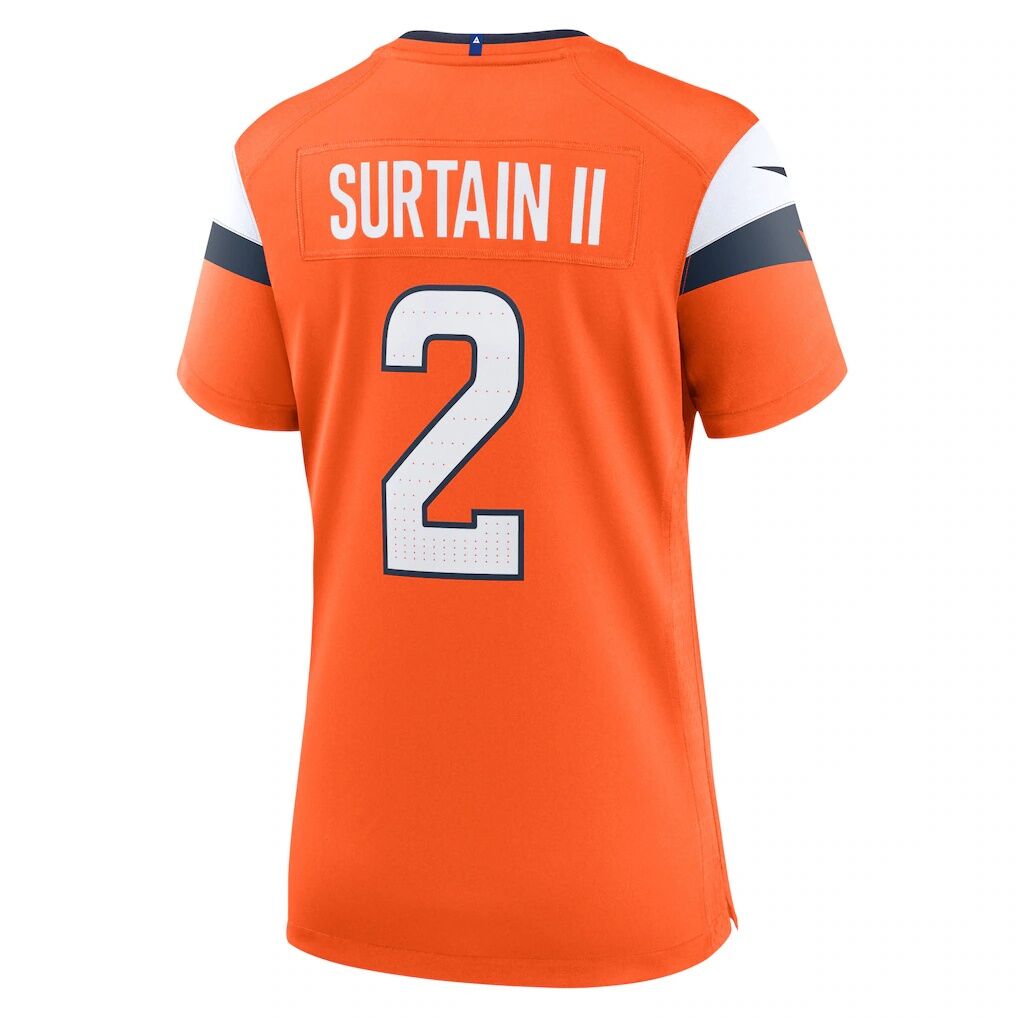 Patrick Surtain II Denver Broncos Nike Women's Team Game Jersey
