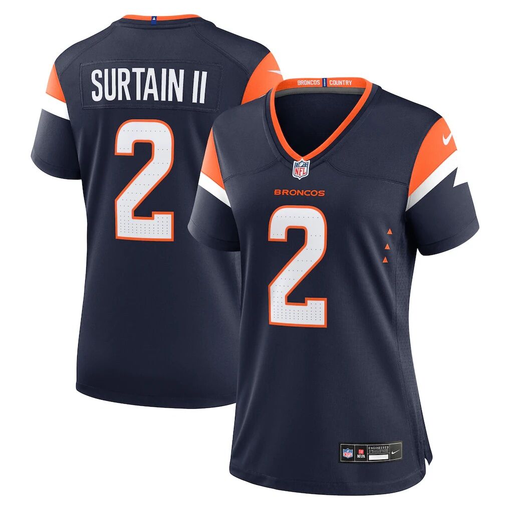 Patrick Surtain II Denver Broncos Nike Women's Alternate Game Jersey