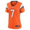 John Elway Denver Broncos Nike Women's Team Retired Player Game Jersey - Orange - Side View