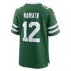 Joe Namath New York Jets Nike Game Jersey - Green - Detail View