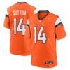 Courtland Sutton Denver Broncos Nike Mile High Collection Game Jersey - Orange - Front View