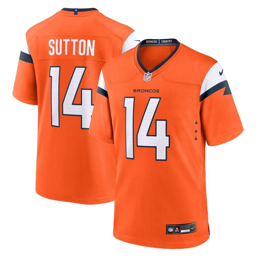 Courtland Sutton Denver Broncos Nike Mile High Collection Game Jersey
