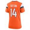 Courtland Sutton Denver Broncos Nike Women's Team Game Jersey - Orange - Detail View