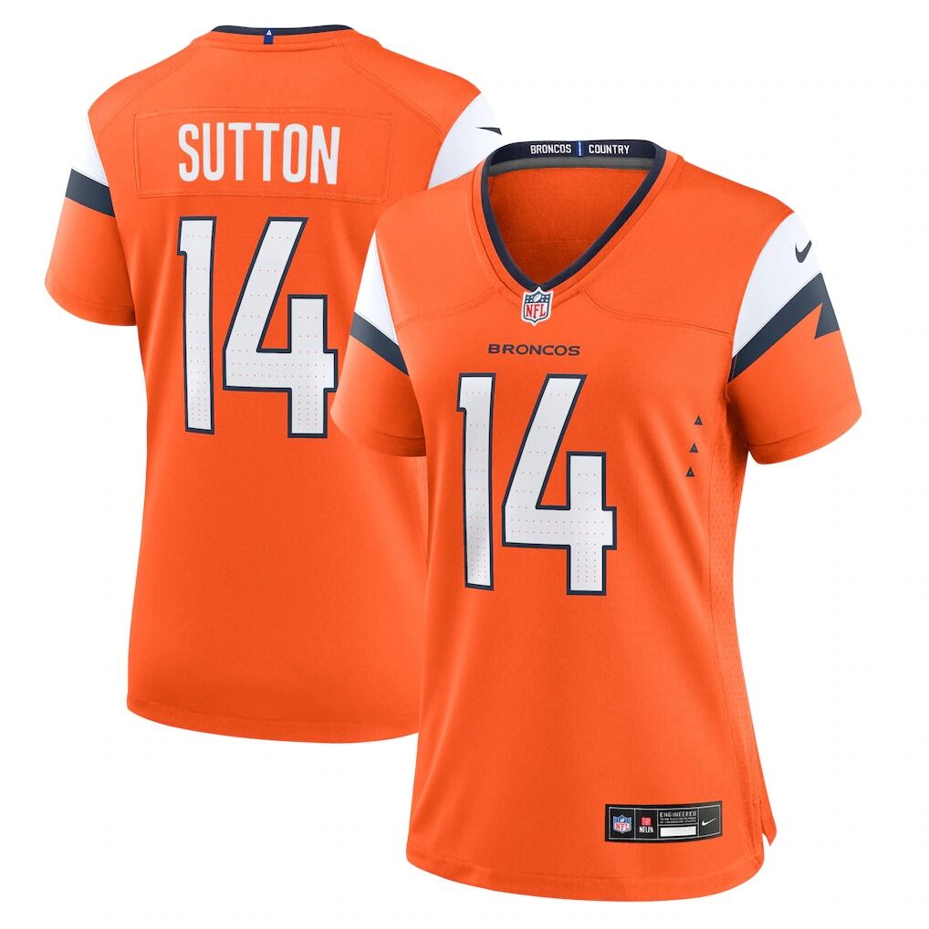 Courtland Sutton Denver Broncos Nike Women's Team Game Jersey