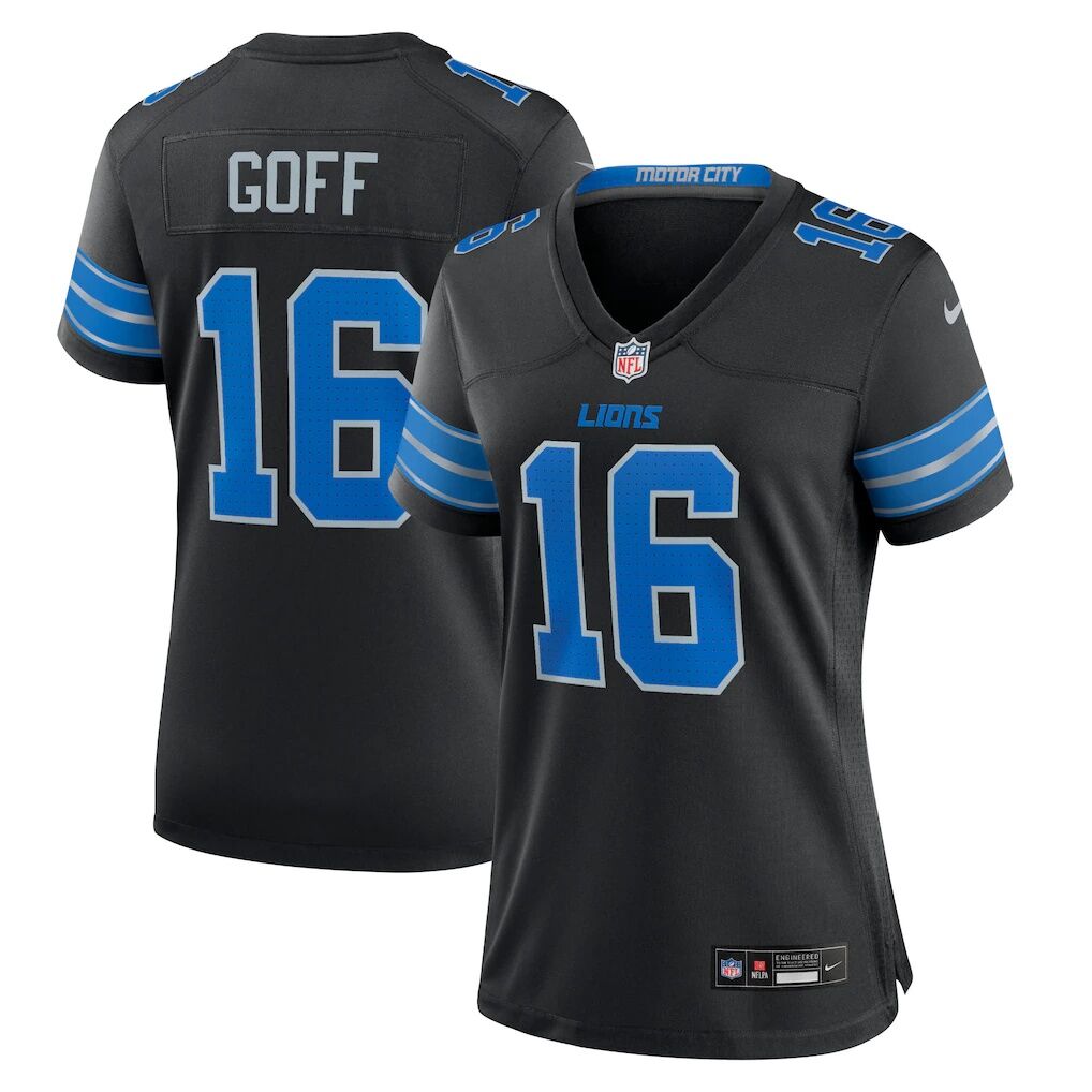 Jared Goff Detroit Lions Nike Women's 2nd Alternate Game Jersey