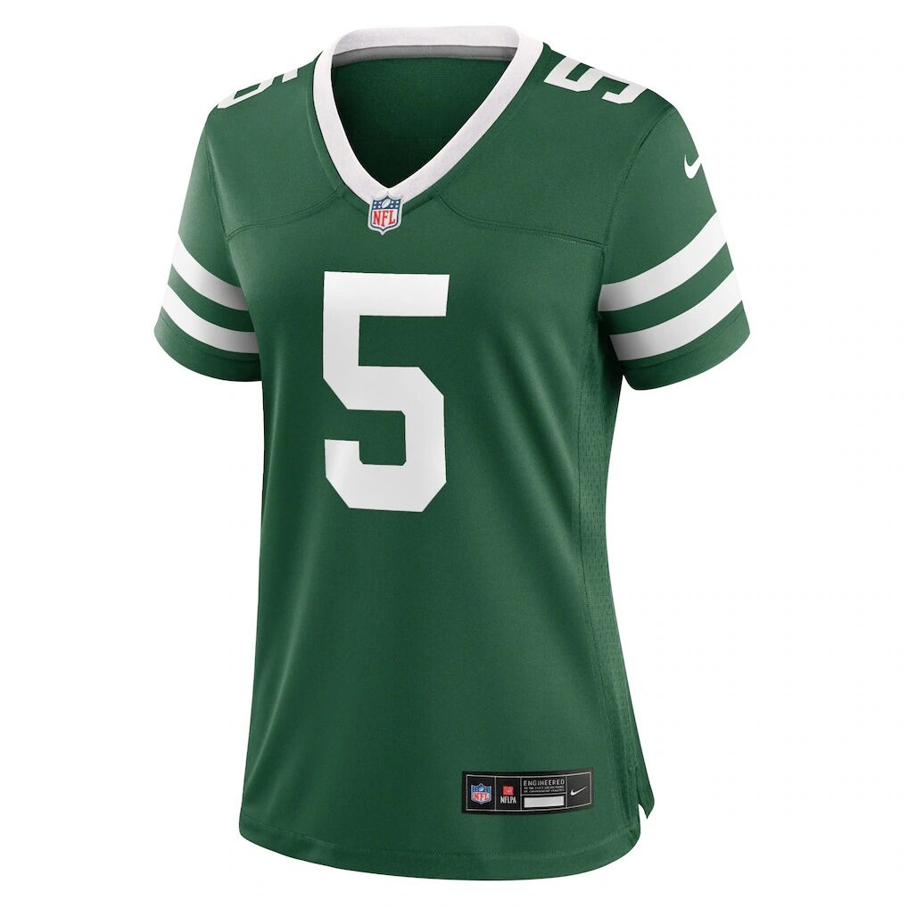 Garrett Wilson New York Jets Nike Women's Game Jersey - Legacy Green