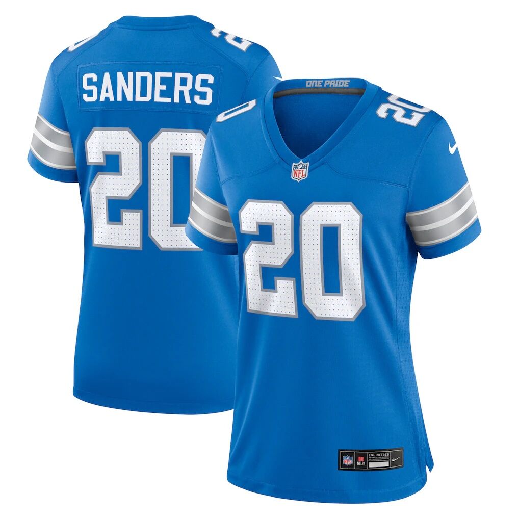 Barry Sanders Detroit Lions Nike Women's Retired Player Game Jersey
