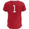 Louisville Cardinals GameDay Greats Lightweight Soccer Fashion Jersey - Red - Detail View