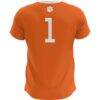 Clemson Tigers GameDay Greats Youth Lightweight Soccer Fashion Jersey - Orange - Detail View