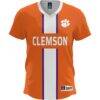 Clemson Tigers GameDay Greats Youth Lightweight Soccer Fashion Jersey - Orange - Side View