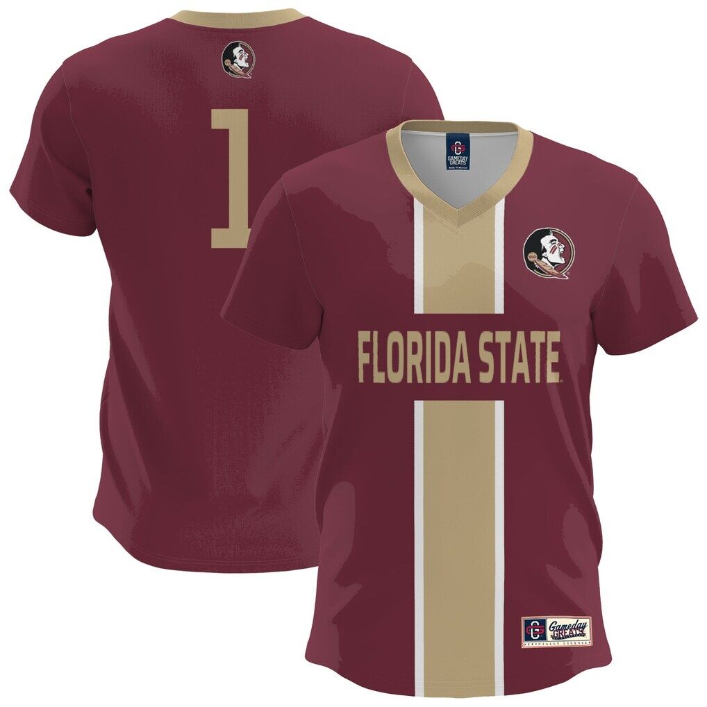 Florida State Seminoles GameDay Greats Youth Lightweight Soccer Fashion Jersey - Garnet