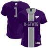 Kansas State Wildcats GameDay Greats Youth Lightweight Soccer Fashion Jersey - Purple - Front View