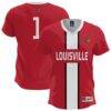 Louisville Cardinals GameDay Greats Youth Lightweight Soccer Fashion Jersey - Red - Front View