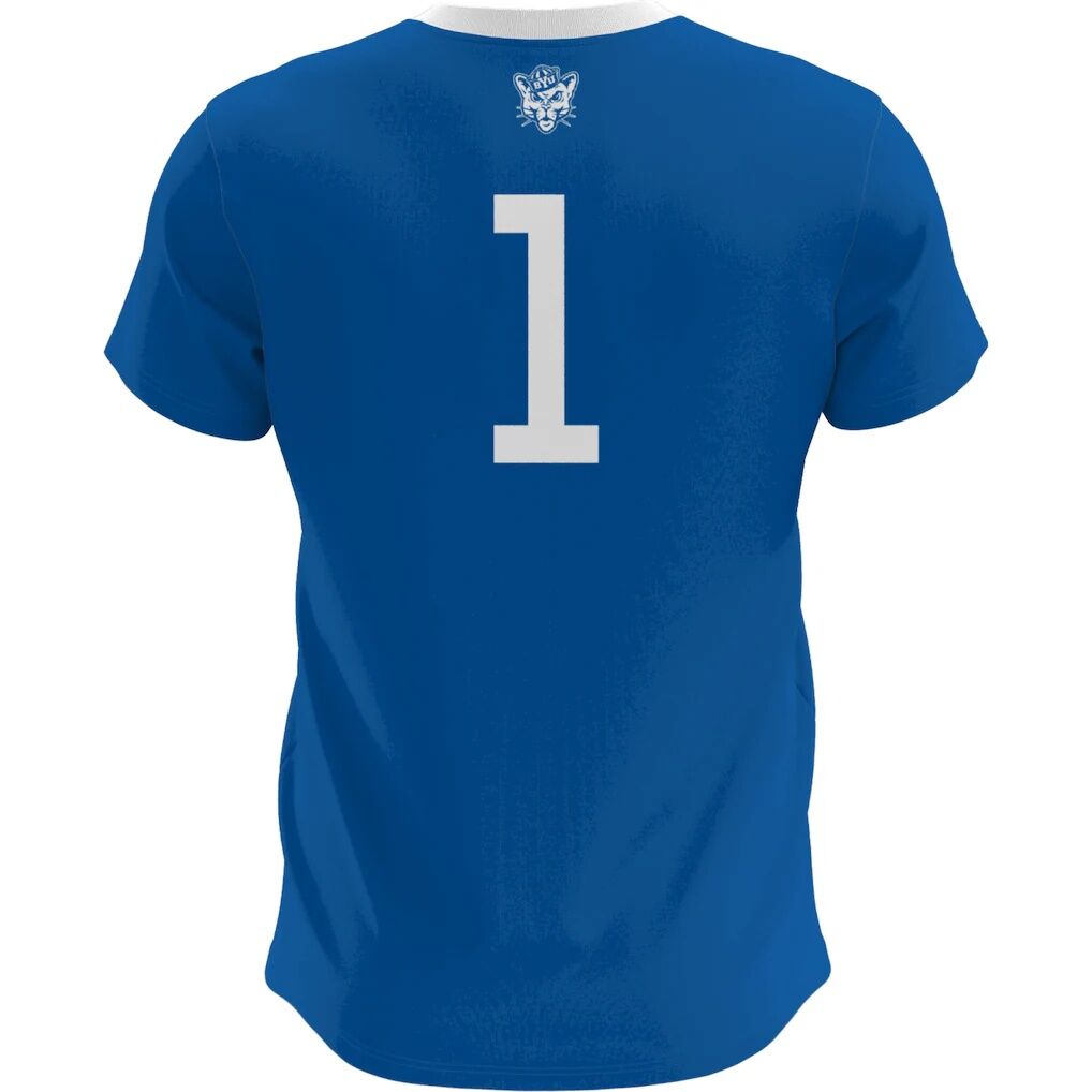 BYU Cougars GameDay Greats Youth Lightweight Soccer Fashion Jersey - Royal