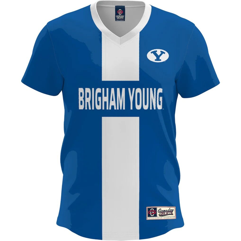 BYU Cougars GameDay Greats Youth Lightweight Soccer Fashion Jersey - Royal