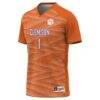 #1 Clemson Tigers GameDay Greats Youth Lightweight Soccer Jersey - Orange - Side View