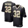 Tyrann Mathieu New Orleans Saints Nike Game Jersey - Black - Front View