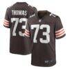 Joe Thomas Cleveland Browns Nike Retired Player Game Jersey - Brown - Front View