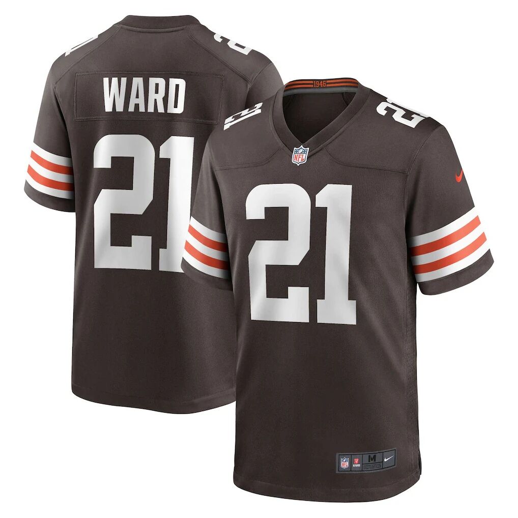 Denzel Ward Cleveland Browns Nike Game Jersey