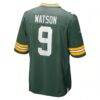 Christian Watson Green Bay Packers Nike Game Jersey - Green - Detail View