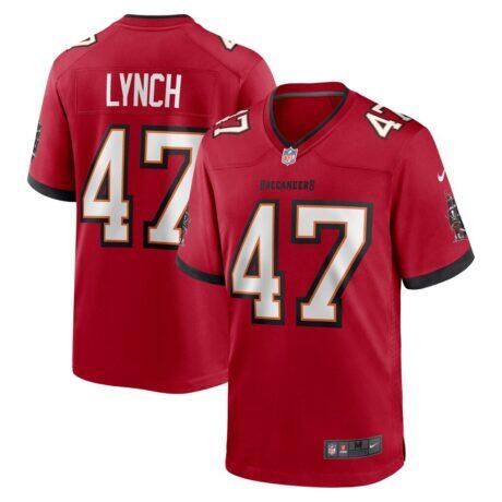 John Lynch Tampa Bay Buccaneers Nike Retired Player Game Jersey - Red - Front View