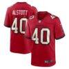 Mike Alstott Tampa Bay Buccaneers Nike Retired Player Game Jersey - Red - Front View