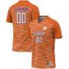 Clemson Tigers GameDay Greats Youth Pick-A-Player NIL Lightweight Soccer Jersey - Orange - Front View