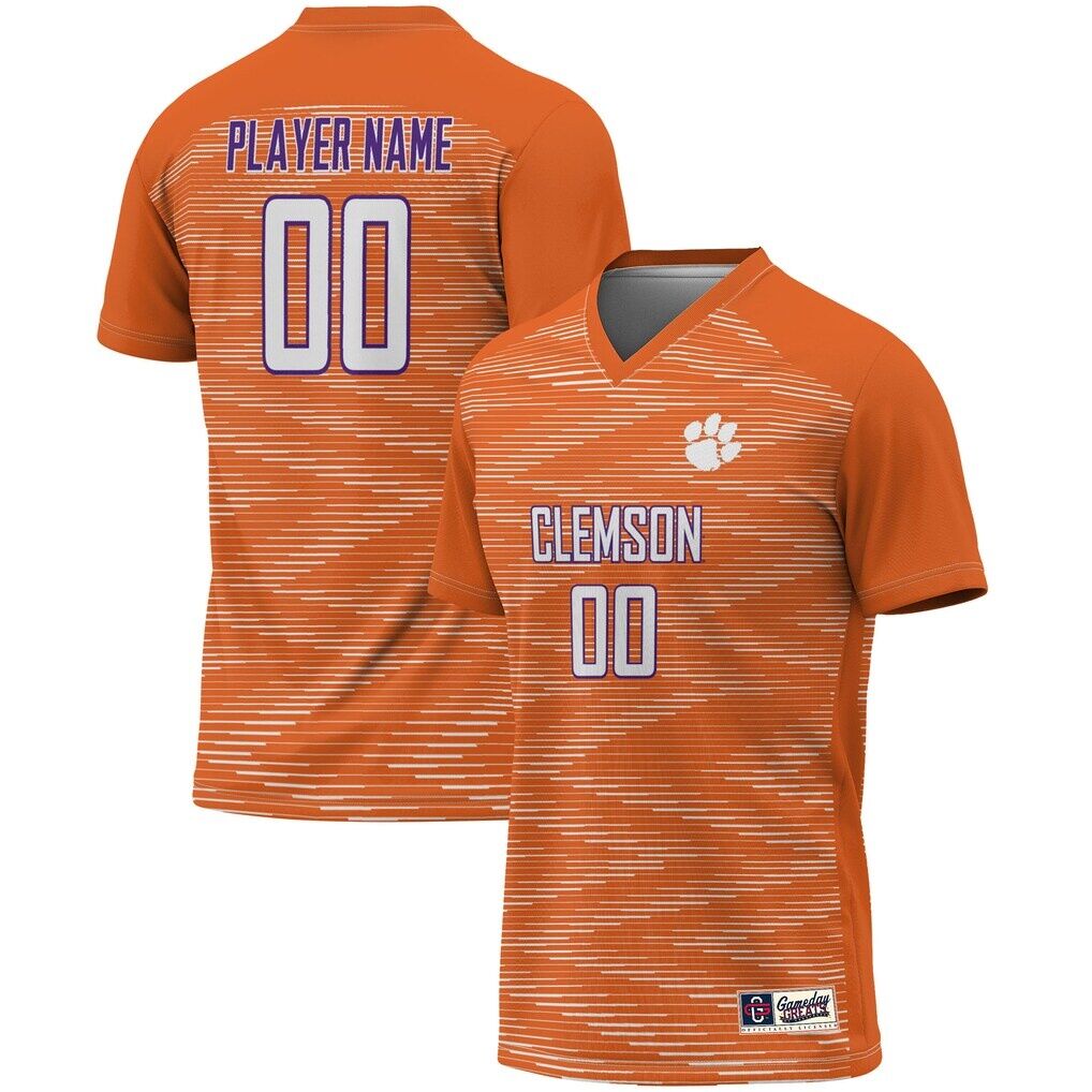 Clemson Tigers GameDay Greats Youth Pick-A-Player NIL Lightweight Soccer Jersey