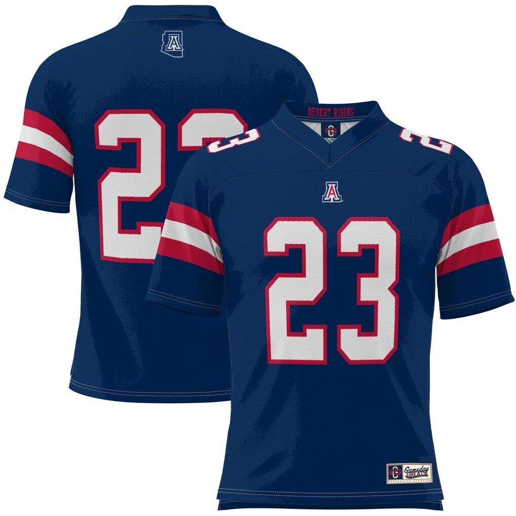 #23 Arizona Wildcats GameDay Greats Desert Rising Football Jersey