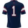 #1 Duquesne Dukes GameDay Greats Youth Football Jersey - Blue - Detail View
