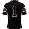 #1 Arkansas Razorbacks GameDay Greats Youth Football Jersey - Black - Detail View