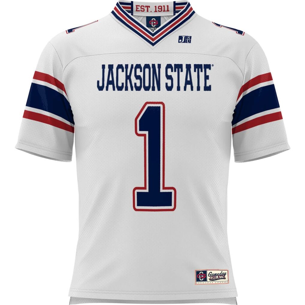 #1 Jackson State Tigers GameDay Greats Youth Football Jersey