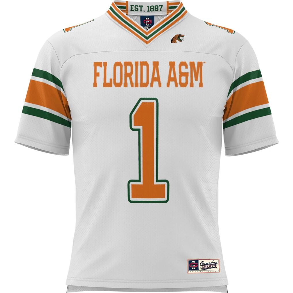 #1 Florida A&M Rattlers GameDay Greats Youth Football Jersey