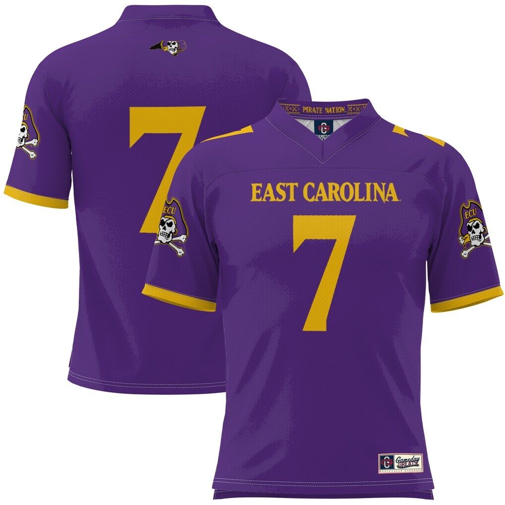 #1 ECU Pirates GameDay Greats Youth Football Jersey