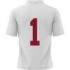 #1 Alabama Crimson Tide GameDay Greats Youth Football Jersey - White - Detail View