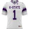 #1 Kansas State Wildcats GameDay Greats Football Jersey - White - Side View