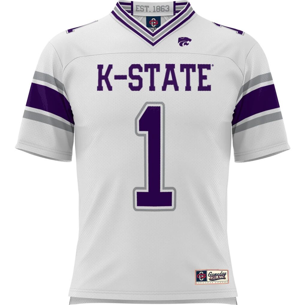 #1 Kansas State Wildcats GameDay Greats Football Jersey