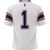 #1 Duquesne Dukes GameDay Greats Football Jersey - White - Detail View