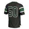 #1 Hawaii Rainbow Warriors GameDay Greats Football Jersey - Black - Detail View