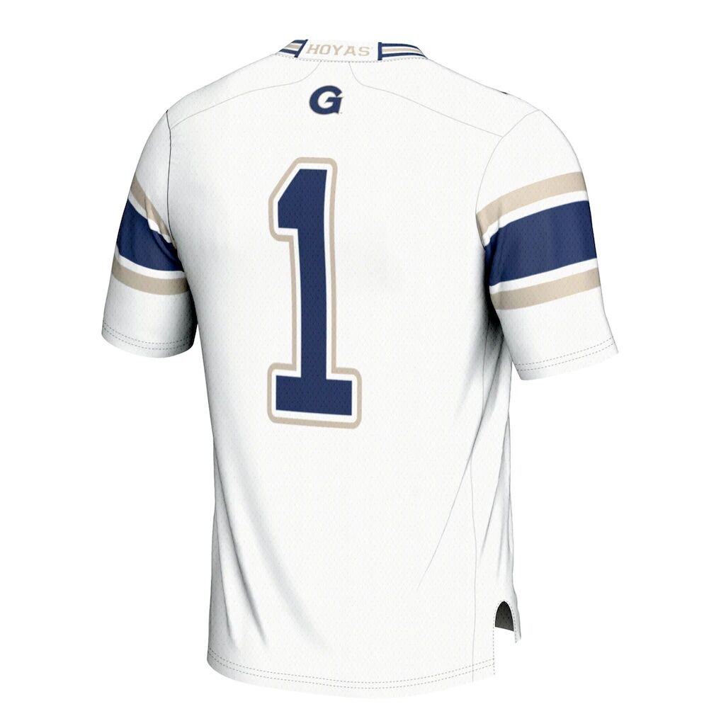 #1 Georgetown Hoyas GameDay Greats Football Jersey